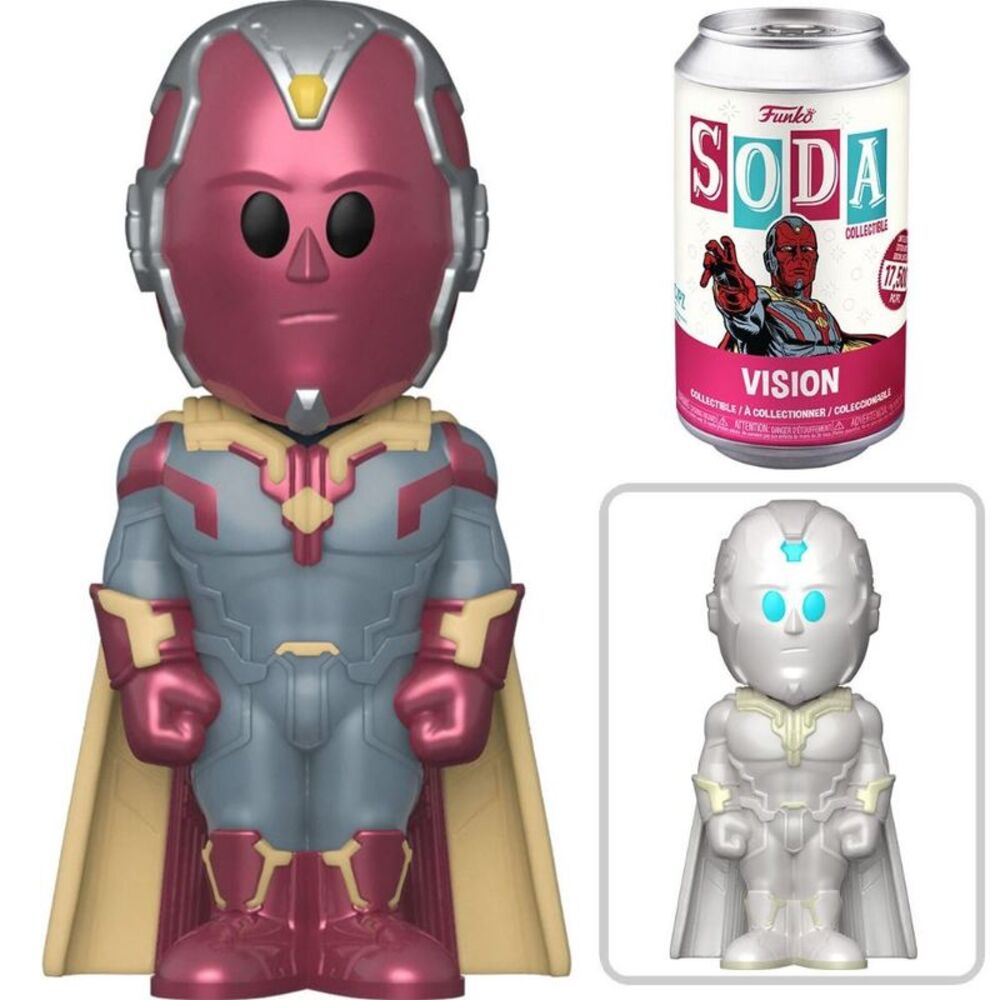 Vision (Marvel) Funko Vinyl Soda
